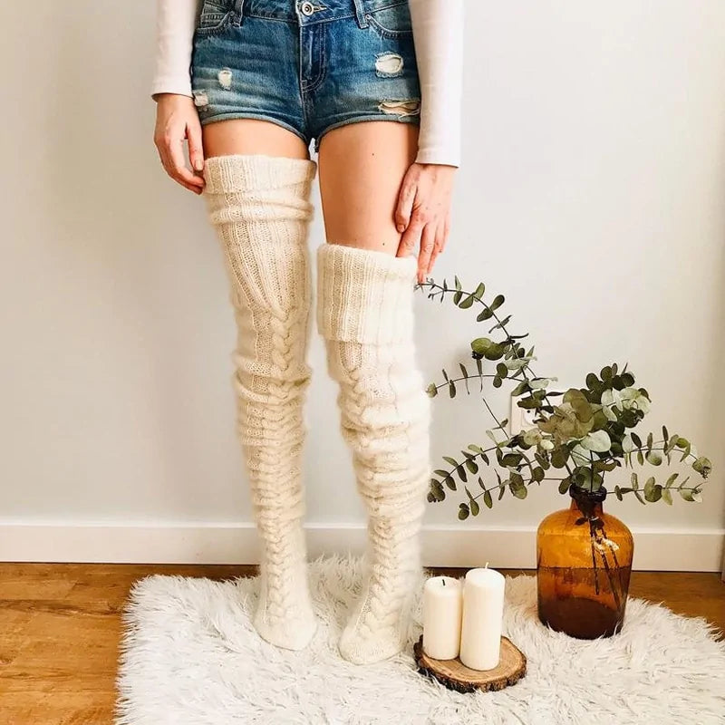 Cozy Winter Knee Socks